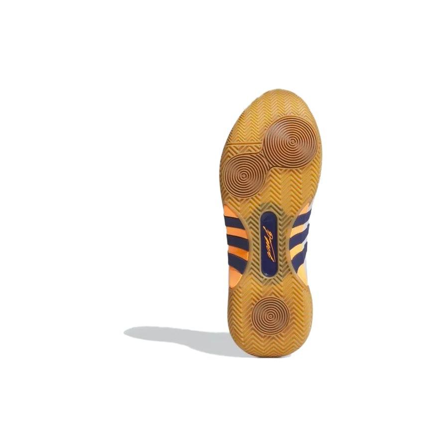 Adidas D.O.N. Issue #5 White Victory Blue Orange Men Sneakers Core-White Crystal-White IE7799