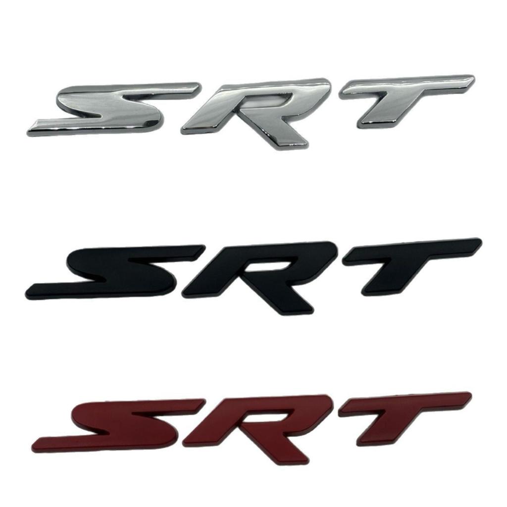 Dodge Crossover SRT Split Metal 3D Zinc Alloy Decorative Stickers