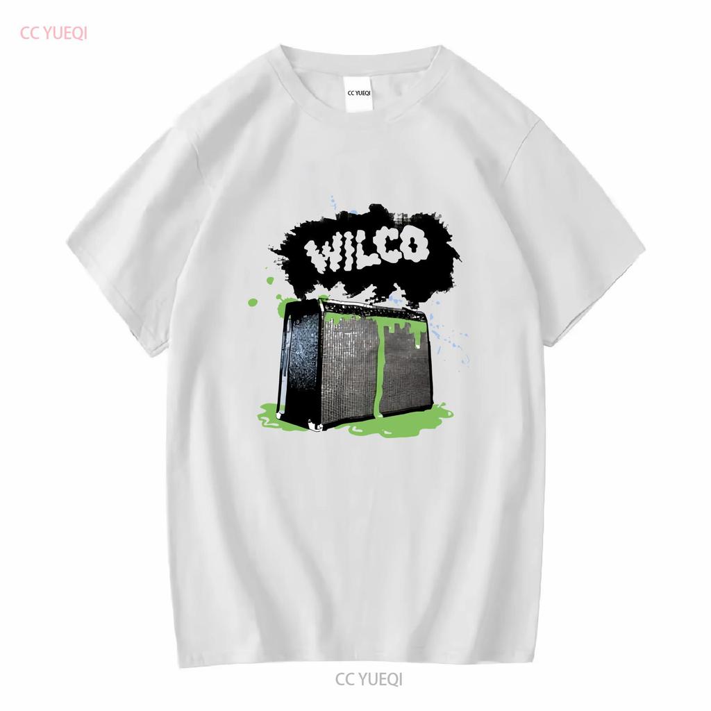 Seltenes Wilco Tour-Band-T-Shirt aus Baumwolle, alle Größen S bis 5XL, Vintage-Waschung, lässig, leicht grafisch, modisch, stylisch, weich