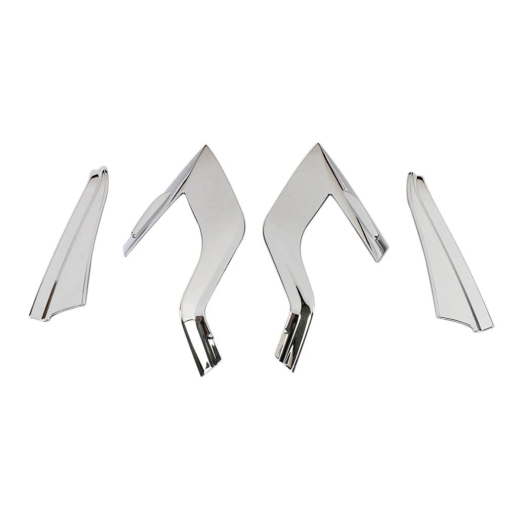 For Toyota Rav 4 Rav4 -2025 Carbon Fiber Color Chrome Rear Lamp Taillight Cover Frame Trim Tail Light Decoration Accessories Taillight Trim A