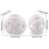 Durable White Coat-Shaped Pen Holder Multifunctional Stationery Organizer  Gift for Doctors Nurses