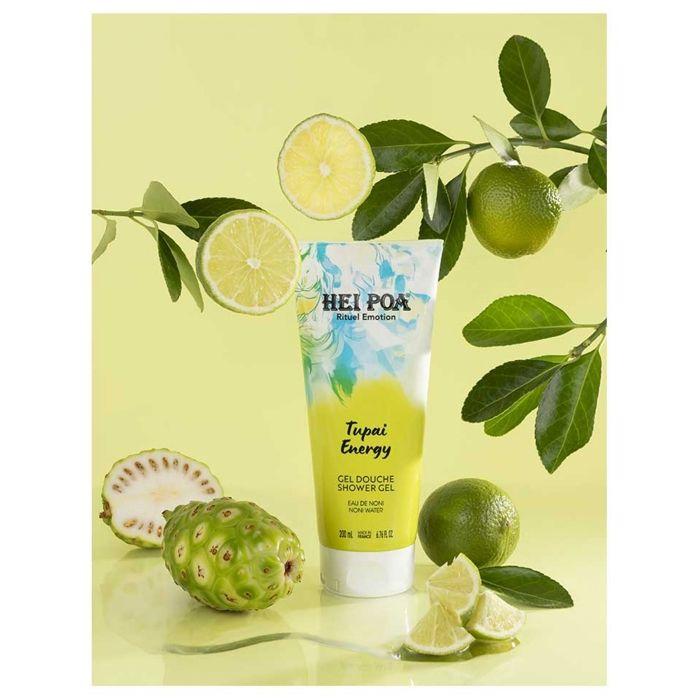 Hei Poa Tupai Energy Gel Douche à l'Eau de Noni 200 ml