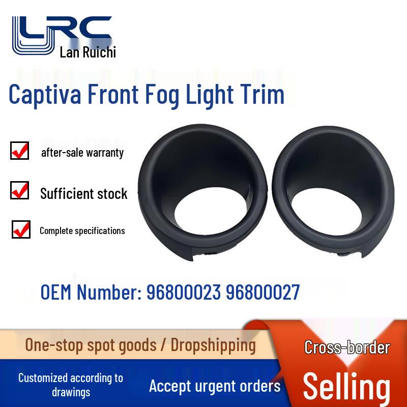 

Front Bumper Fog Light Trim Cover for 07-13 Chevrolet Captiva 96800028 Driver