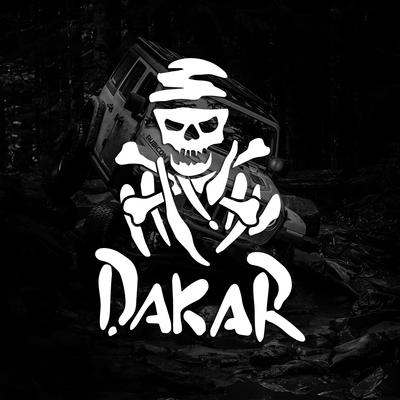 Cool lebkový rám Dakar kreativní&vtipné nálepky pro fanoušky&milovníky kreslených filmů, vysoká kvalita pro auta nákladní auta motocykly &laptopy
