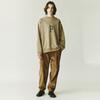 SPNK Corduroy Loose Fit Elastic Waist Pants (Men'S)_Camel