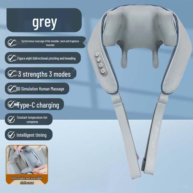 Mussels Neck & Shoulder Kneading Heat Massager