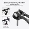 Aluminium Alloy Bicycle Computer Mount Holder Road Mountian Bike Computer Bracket Silicone Phone Holder For Garmin Bryton Cateye