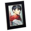 Portrait Frame - Mathis - 13x18 Cm - Black Metal - Silver Edges - Black Velvet