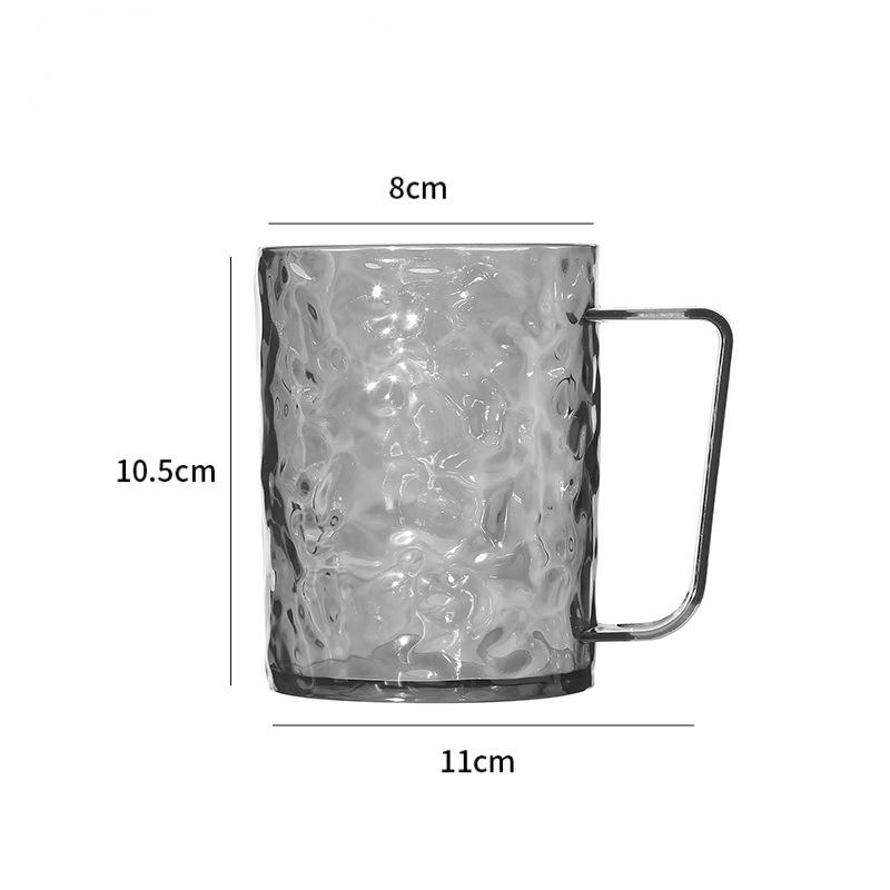 Glacier Pattern Mouthwash Cup Toothbrush Cup Transparent Creative Household Toothbrush Cup