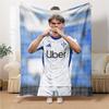Player Field Blankets Flannel Printed Breathable Warm Throw Blanket for Home Office Bedspreads 0708a54