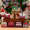 Haobei Christmas Tinplate Handbag Candy Box for Children - Small Cookie Gift Box