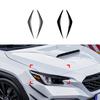 For Subaru WRX STI VB + Body Kit Auto Head Light Lamp Eyelids Eyebrow Headlight Decoration Car Styling Trim Exterior Part