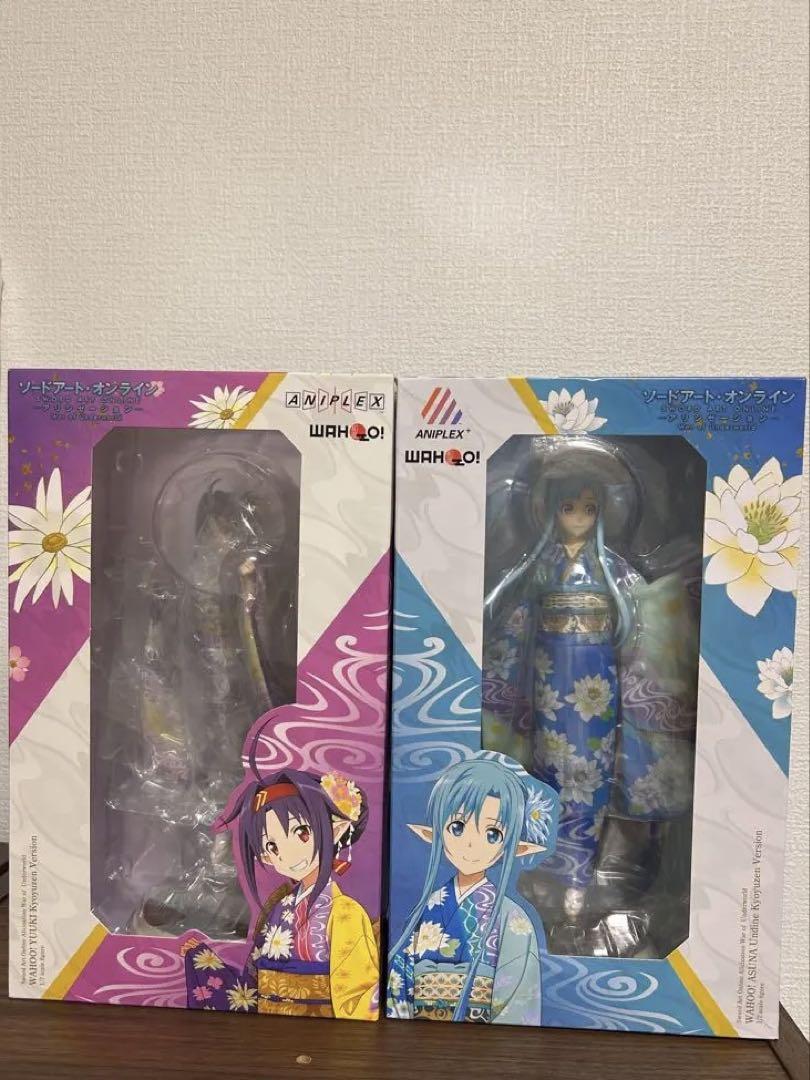 

[USED] Sword Art Online Asuna Yuuki Kyo-Yuzen Figure SAO
