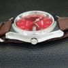 JAPAN VINTAGE REFURBISHED SEIKO 5 AUTOMATIC 6309A MENS RED DIAL WATCH a441331-5