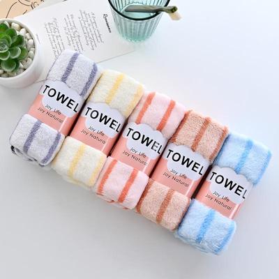 Thickened Coral Fleece Towel Set - Absorbent, Lint-Free, Quick-Drying Washcloths (Five-Piece, 30x60 Cm)
