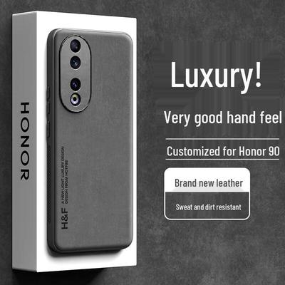 Rehoo Wildleder-Haptik Vollständiger Objektivschutz Handyhülle für Honor