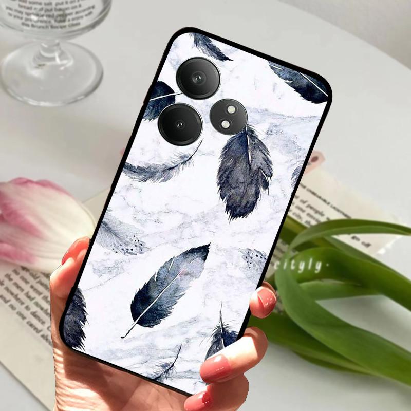 For Realme GT 6 GT6 Case Shockproof Soft TPU Silicone Phone Cover For Realme GT 6T Capa Realme GT6 GT6T Cartoon Matte Bumper