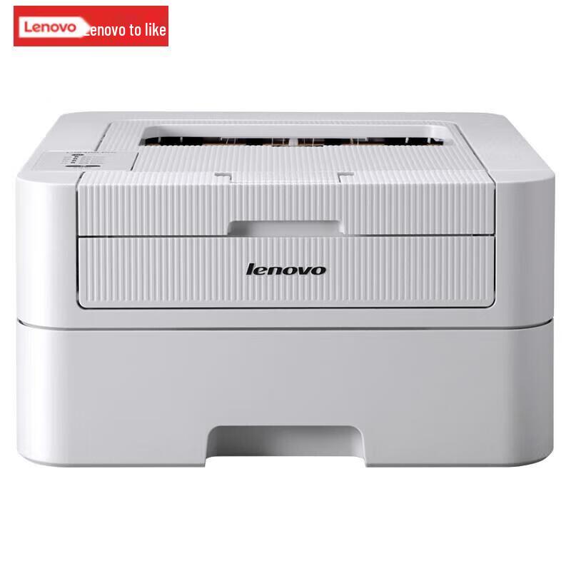 Lenovo A4 Black and White Laser Printer CN Plug (adapter Included)