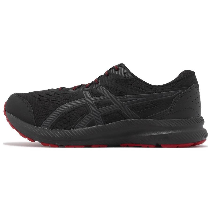 Asics Gel Contend 8 4E Wide Black Red Men Sneakers Graphite-Grey 1011B679-001
