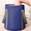 New Footbath Bucket, Foldable, Deep, Insulated, Bubble Foot Tub, Stylish, Freestanding, Compact, Waterproof, Lightweight, Stress Relief, Foot Bath Buc