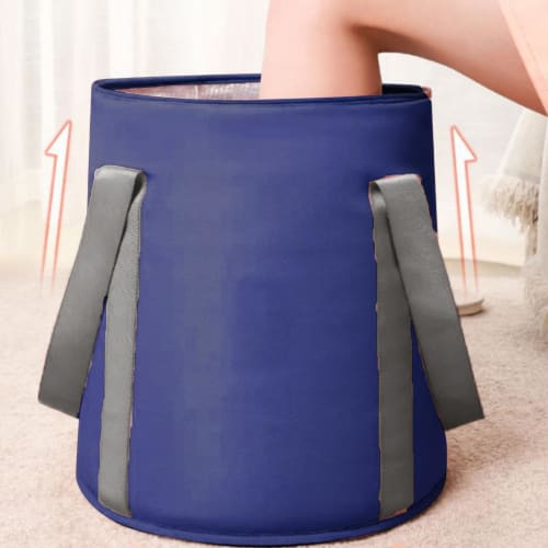 New Footbath Bucket, Foldable, Deep, Insulated, Bubble Foot Tub, Stylish, Freestanding, Compact, Waterproof, Lightweight, Stress Relief, Foot Bath Buc