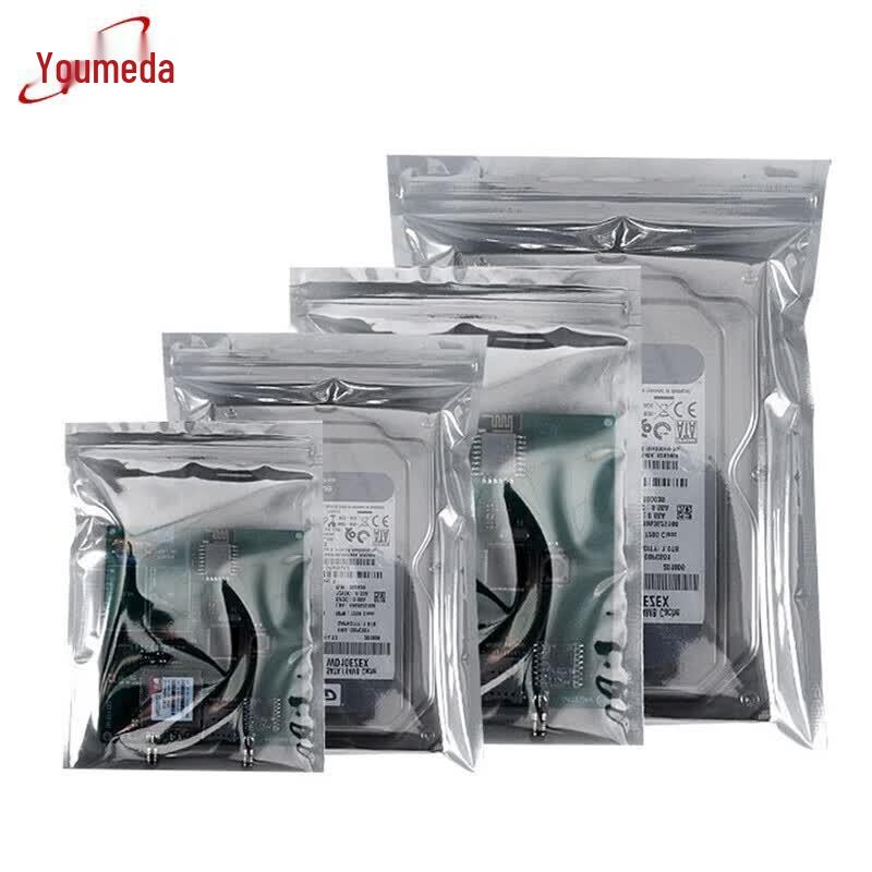 Youmaida Anti-Static Self-Sealing Shielding Bags (100 Pcs) 20*30cm