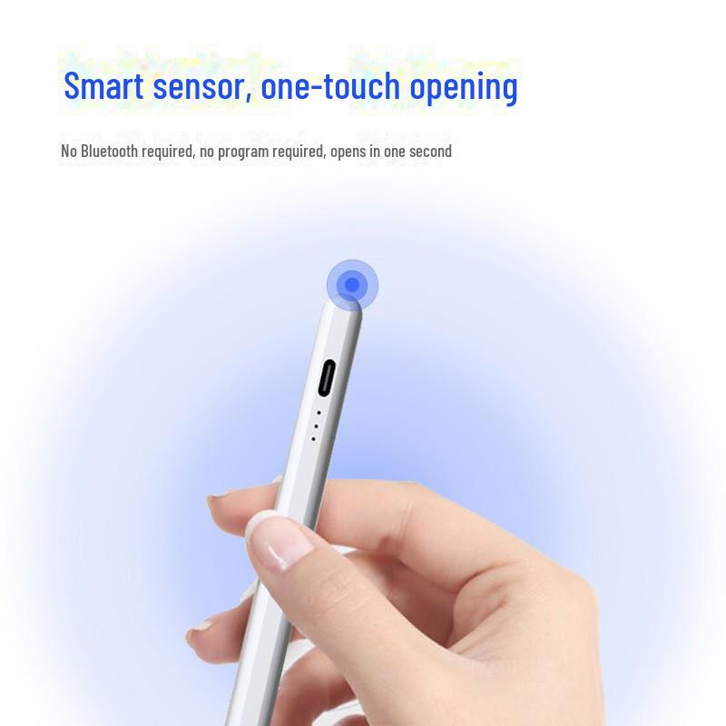 Active Capacitive Stylus: Prevents Accidental Touch, Compatible with Apple, Huawei, iPad, and First & Second-Gen Styluses.