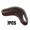 Reddish Brown Sanding Belt Detailing Finishing 50x686mm Aluminum Oxide