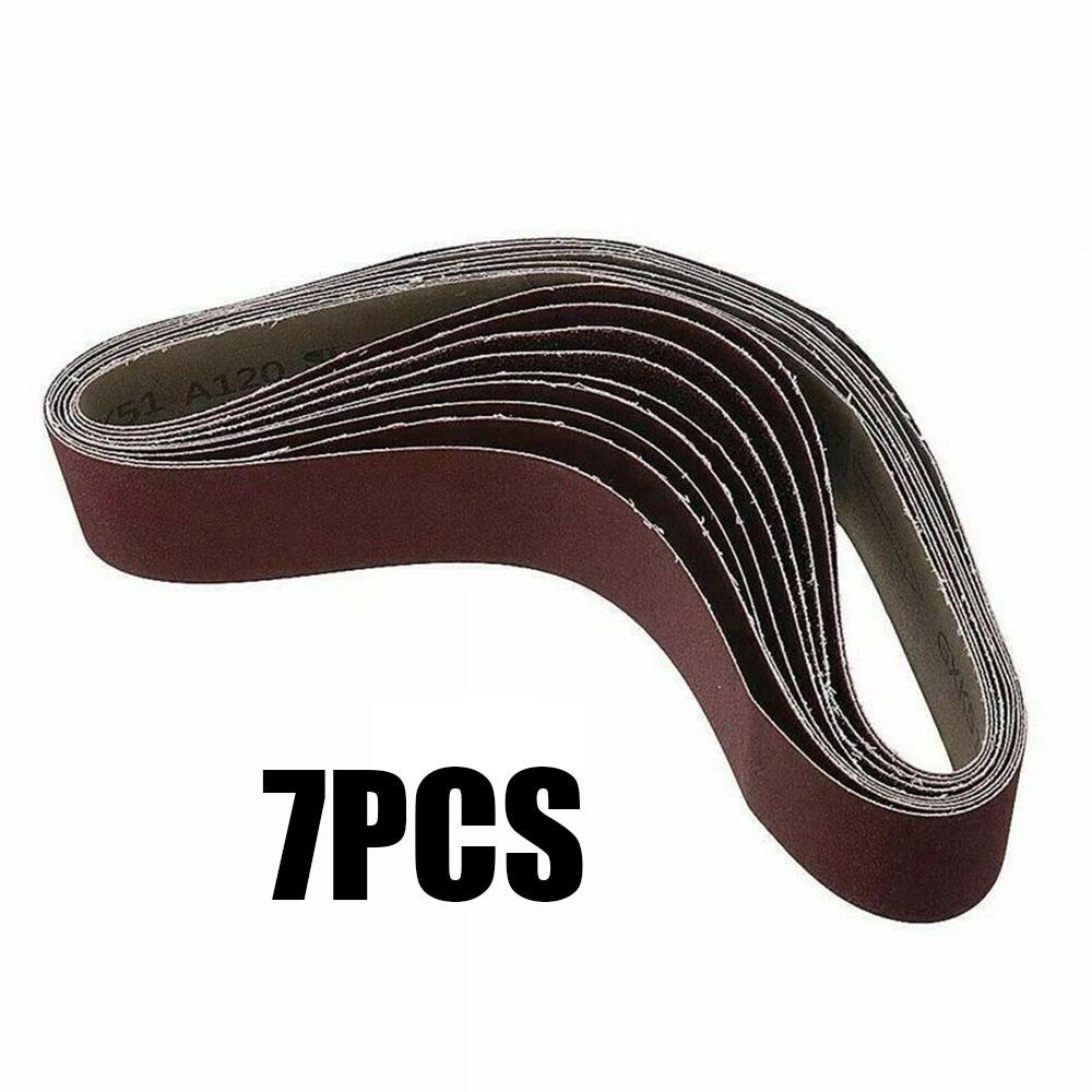 Reddish Brown Sanding Belt Detailing Finishing 50x686mm Aluminum Oxide