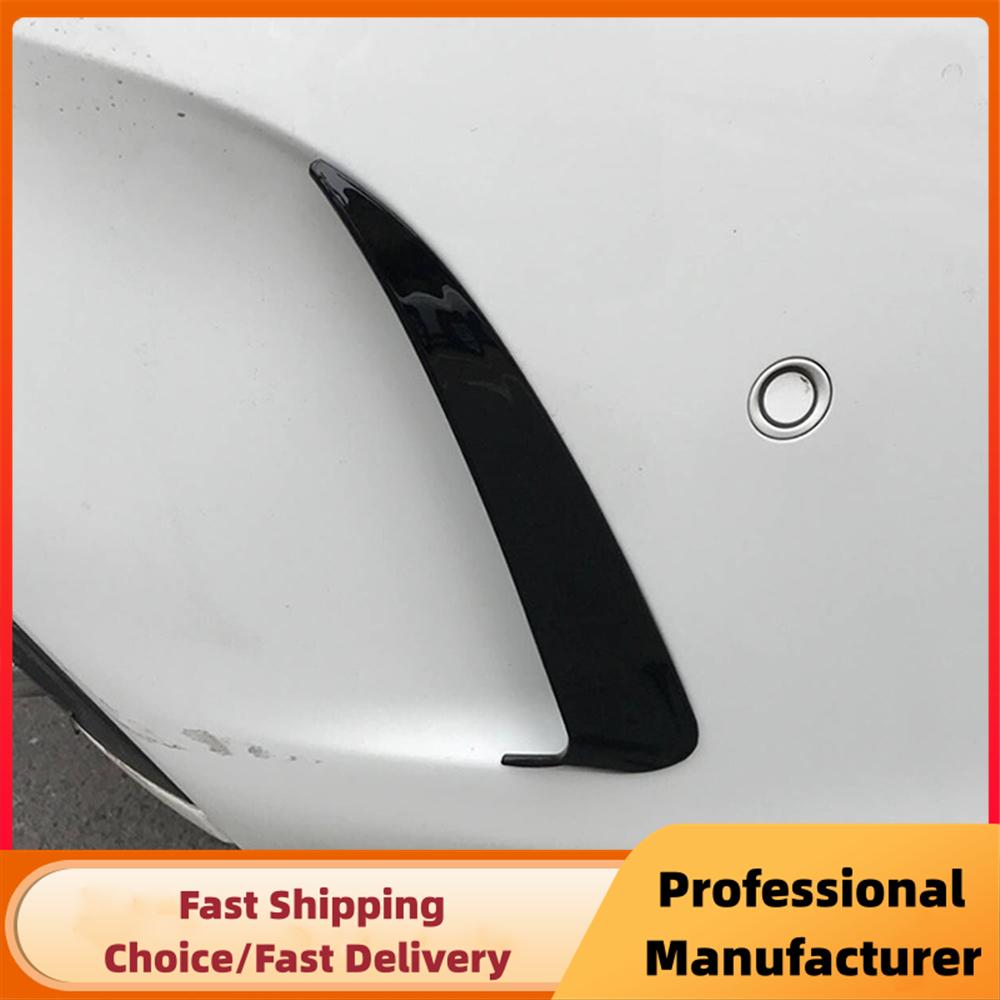 Auto Heckspoiler Spoiler Seite Canard Air Vent Abdeckung Für Mercedes Benz C Klasse W205 4 Tür C180 C200 C250 C300 2010-2018