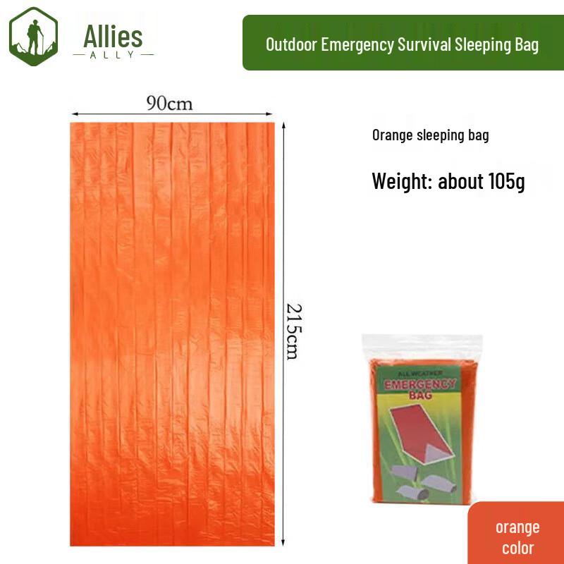 Ally Portable Emergency Survival Sleeping Bag & Blanket