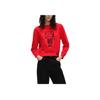 Karl Lagerfeld Casual Outing Party Light Luxury Character Print Round Neck Pullover Long Sleeve Sweater Women sweater 241L2005