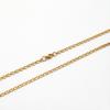 Elegant Minimalist Stainless Steel Figure-Eight Necklace - Bright Texture, Versatile Layering Chain