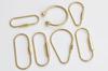 Vintage Brass Key Ring Handmade Keychain Retro Key Holder 10 Style Options