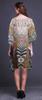 Phagun Damen Kaftan Urlaubs-Loungewear Midi-Kleid Strandüberwurf-4X-5X