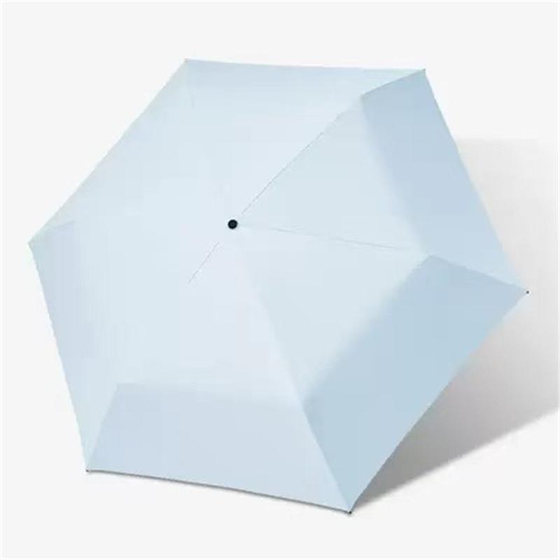 UPF50+ Carbon Fiber Mini Pocket Umbrella 2-in-1 Sun & Rain Protection Ultra-Light Portable Folding Travel Umbrella UV Block