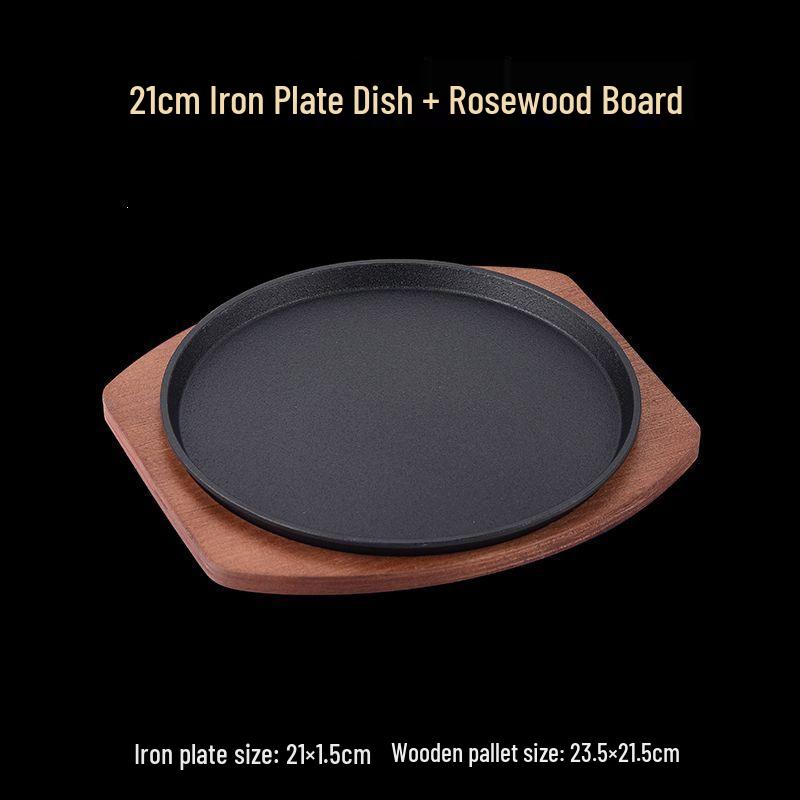 Cast Iron Griddle & Grill Pan for Fish, Steak & More