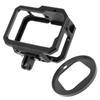 Aluminum Camera Cage GoPro Hero 13 12 11 10 9 With Heat Dissipation Cold Shoe Mount Extension Frame UV Filter Option