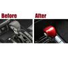 Fit For KIA SOUL 2020 2021 2022 Red ABS Car Interior Gear Shift Knob Cover Trim