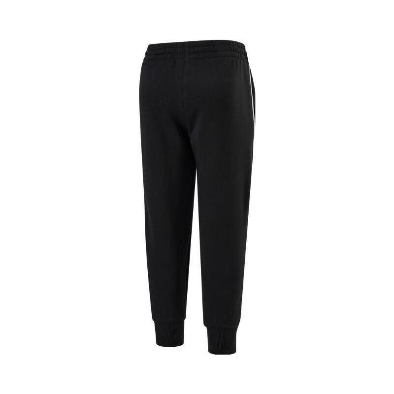 Nike Knitted Sports Pants Fashion Versatile Letter Cuffed Kids Bottoms Black IB8458-010