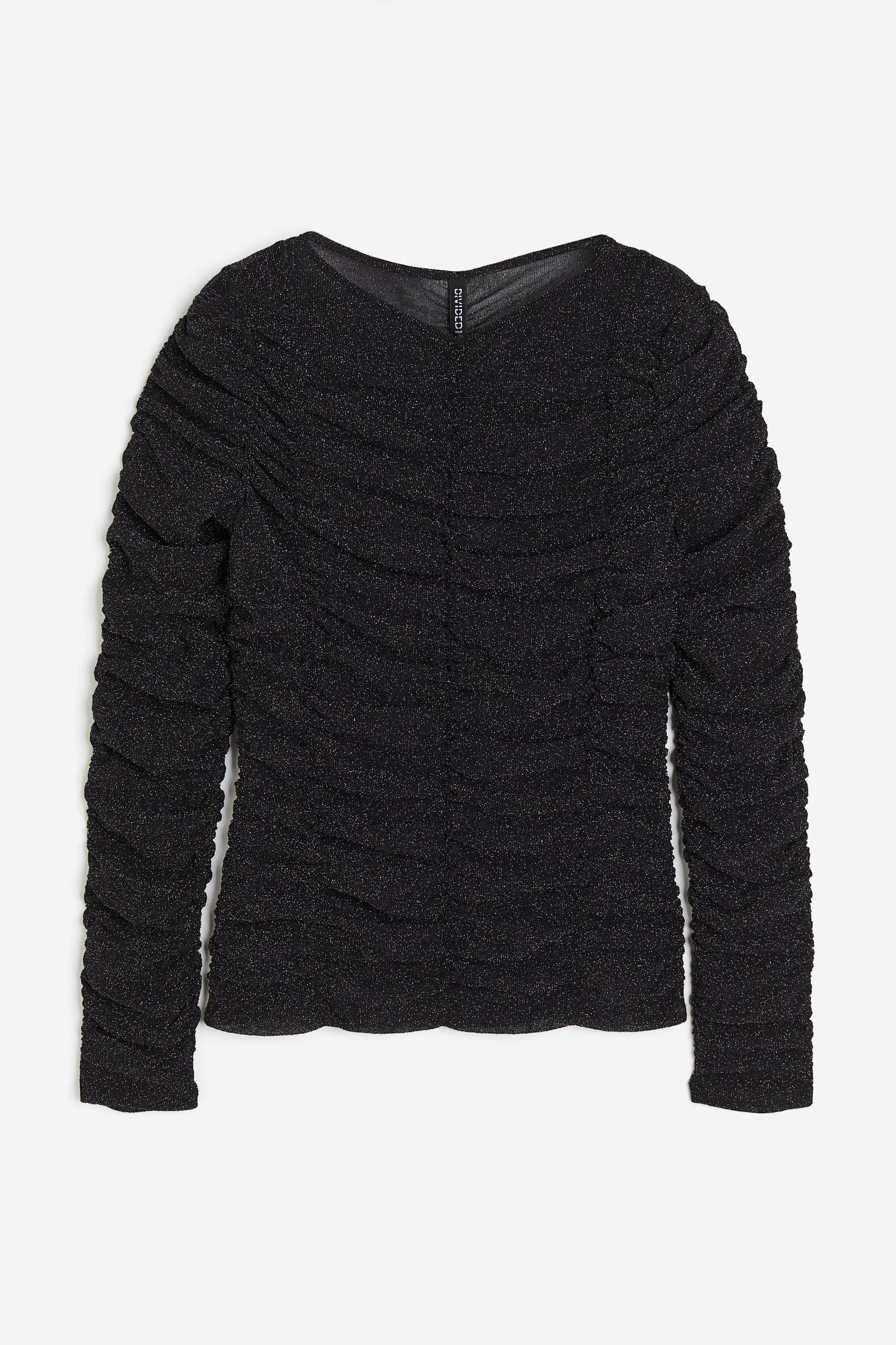 

Сетчатый топ со сборками