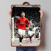 Poster amuzant din tablă Cristiano Ronaldo Artă de perete personalizată Semne metalice vintage Placă metalică retro pentru accesorii bar de cafea Casă