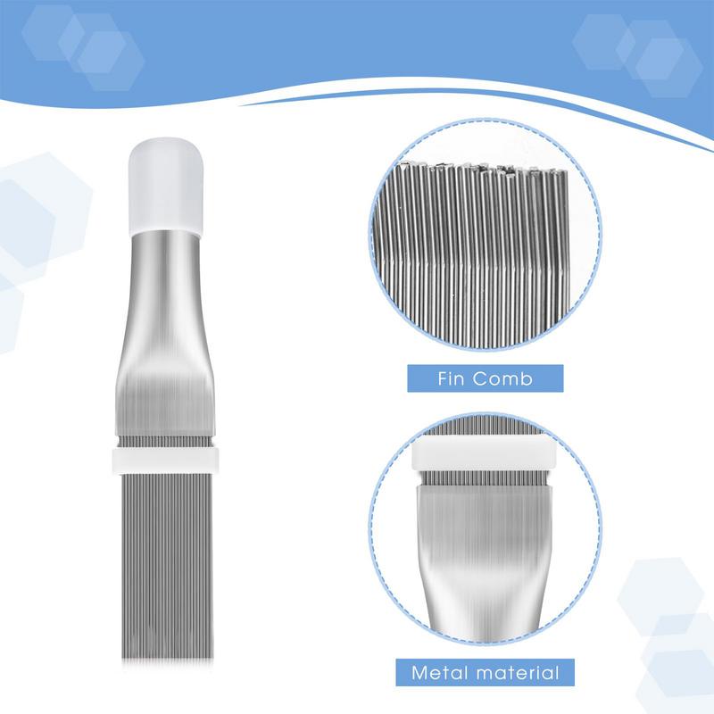 AC Vent Cleaner AC Coil Cleaner 3 Pieces AC Cleaning Kit Air Conditioner Cleaning Kit AC Coil Brush For Condenser Computer