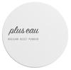 Plus Eau Polvos de Reinicio para Flequillo Polvo Compacto Control de Grasa para Fijar el Flequillo con Aplicador y Espejo, Maquillaje sin Brillo para Retoques