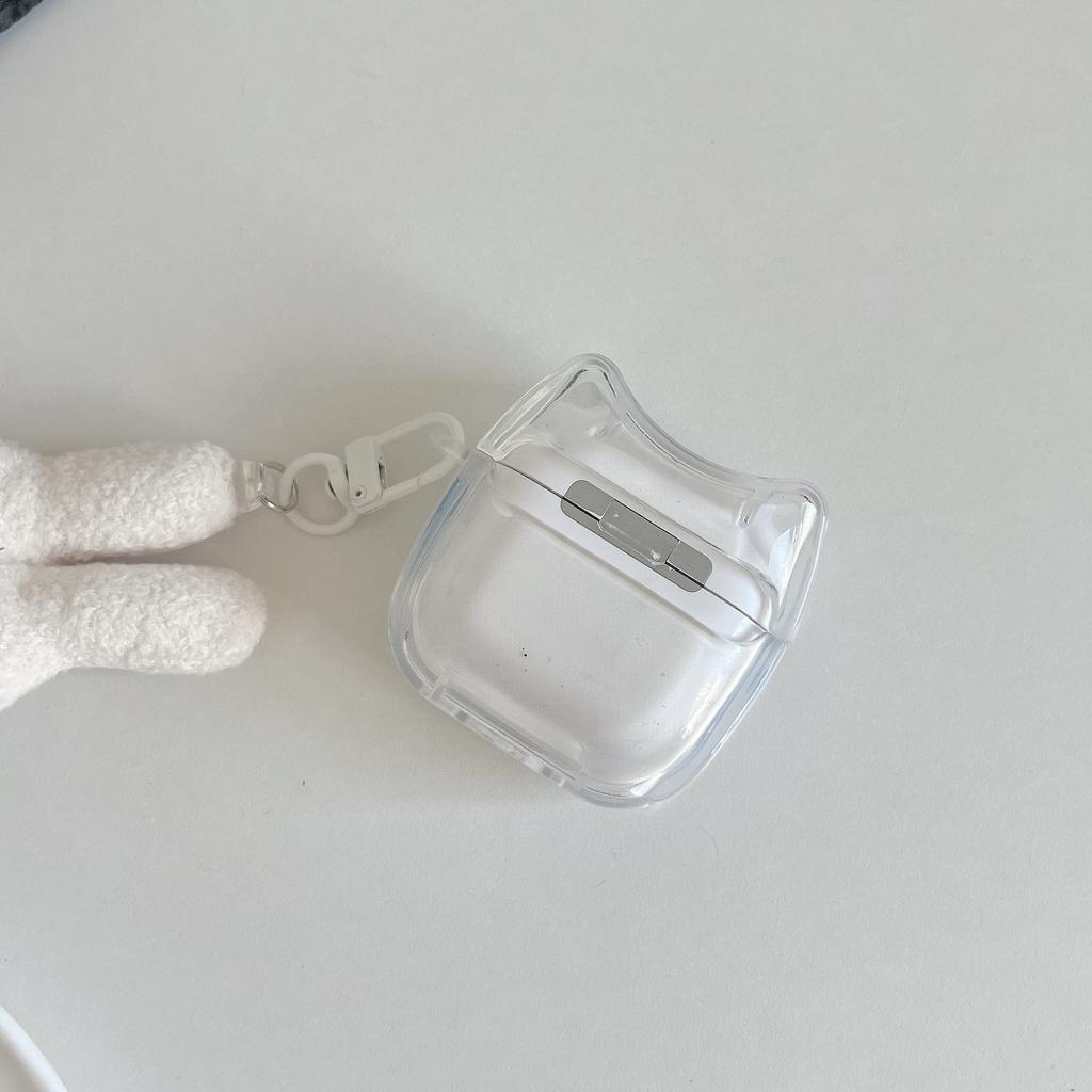 Cute Glasses Miffy Rabbit AirPods Pro1 Apple Bluetooth Headset Case 1/1 Generation Cartoon Protective Case