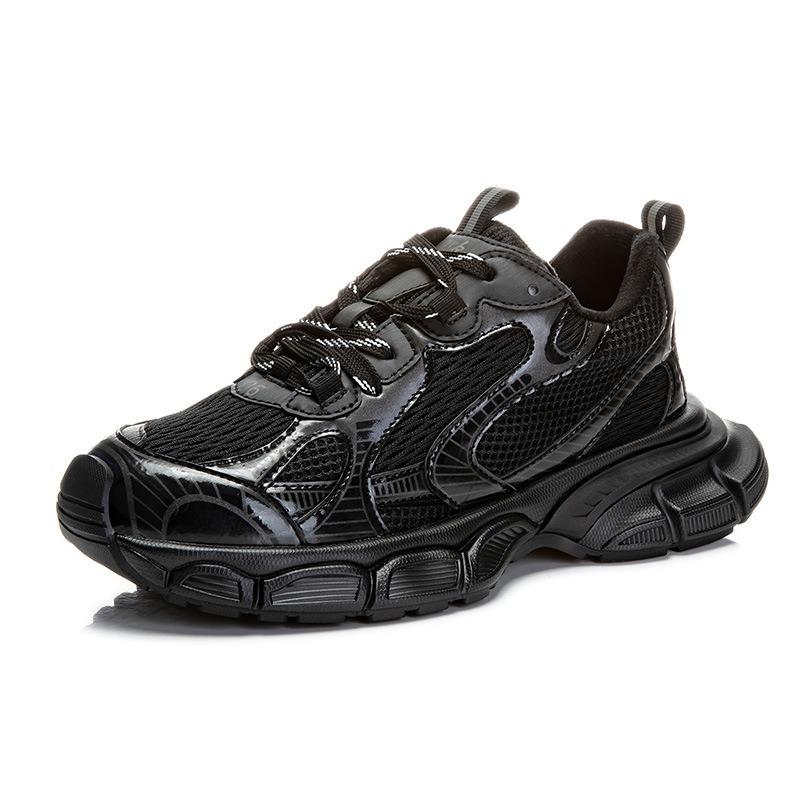 Suction film bottom velvet dad shoes autumn and winter new women's platform sports shoes women's casual versatile women's shoes