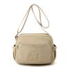 Women's portable mobile phone bag, simple multi-layer shoulder bag, fashion trend messenger bag