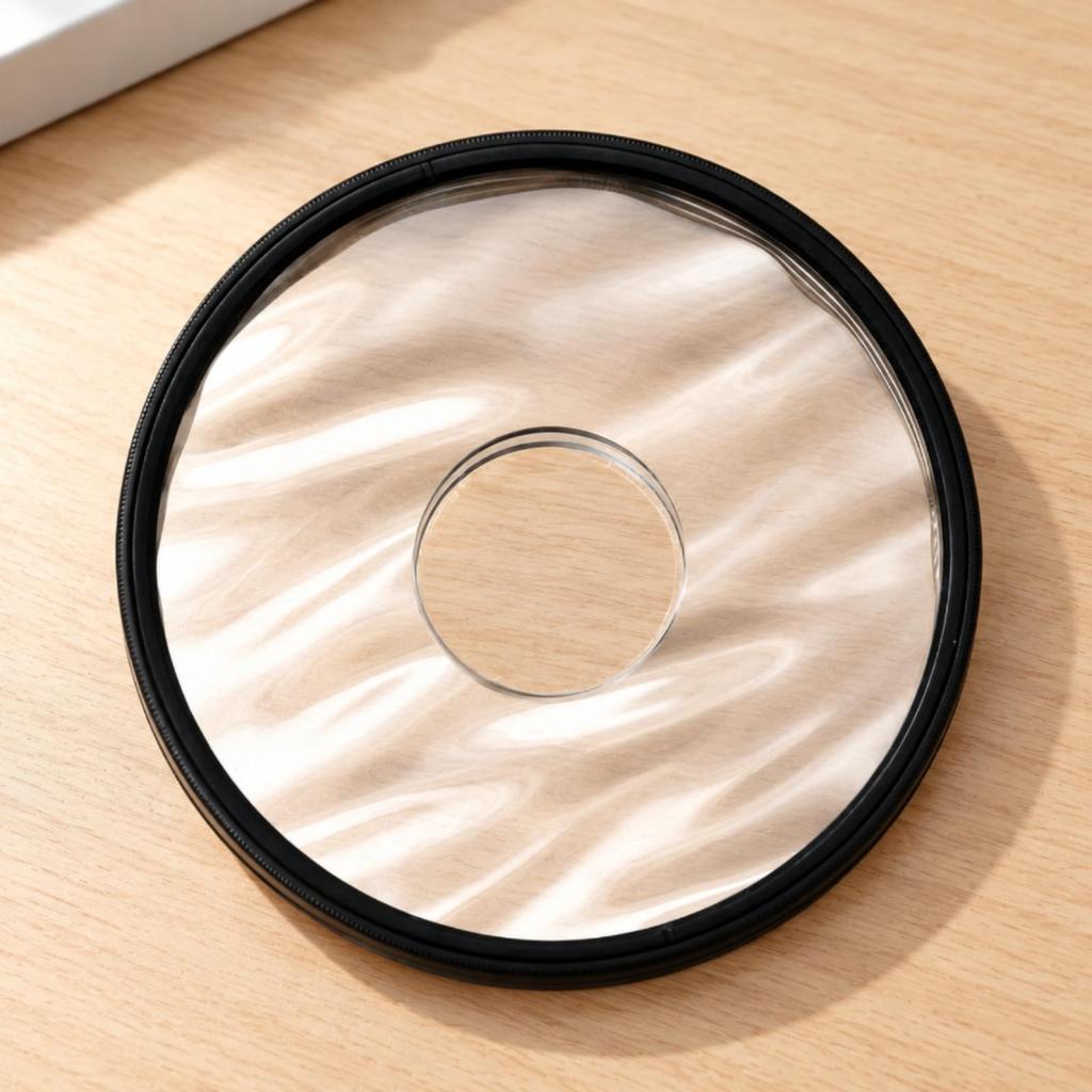 Center-Clear Wave Effects Filter High-Clarity Photography Accessory Portable