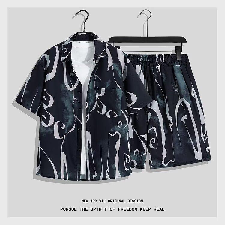 Stylish Harajuku-Inspired Versatile Shirt Set