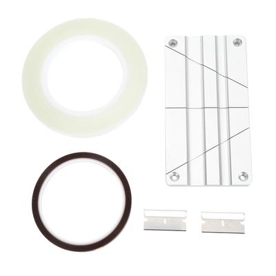 12 14 10inch Tape Splicing Set Professional Aluminum Alloy Reel To Reel Tape Splicing Block with